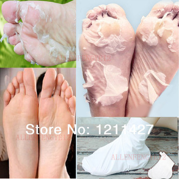 2 пара/лот отшелушивающие кожей-пилинг для ног маска удалить анти-бери-бери и мозоли сокс ног здравоохранения омертвевшие клетки кожи ног
