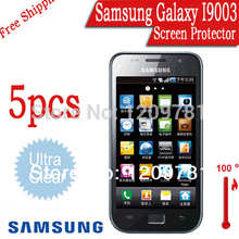 i9003 Original Samsung Galaxy SL I9003 screen protector 5pcs Android smartphone samsung i9003 LCD protective film