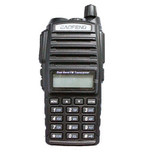 2 pcs/lot Free shipping 2013 BAOFENG New UV-82 VHF/UHF 137-174/400-520MHz Dual Band Radio Walkie Talkie
