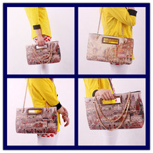Designer Shoulder Bags New 2014 Women s Leather Handbags Woman s Totes Ladies Cartoon Party Bag