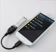 OTG CableMicro to USB  for Tablet Pc GPS MP3 MP4 and All Android Tablet Pc Smart Mobile Phone,Flash Drive Free Shipping