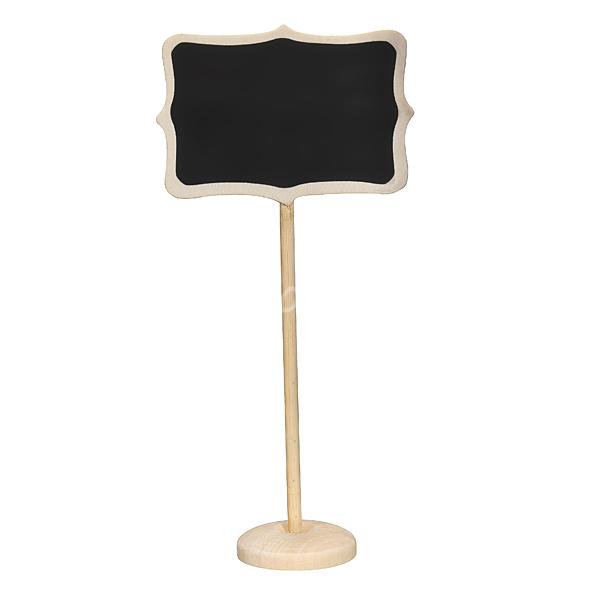 Space-efficient 5pcs Mini Blackboard Chalkboard Wordpad Message Board Holder Clip For Wedding Decor Party Free Shipping