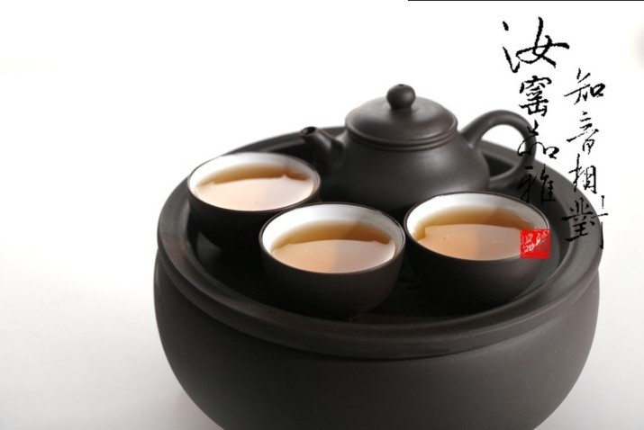 Pure purple kung fu tea set travel tea set portable yixing tea