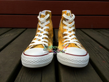 Women Men Sneakers King of The Jungle Lion Customizable Hand Painted Canvas Shoes High Top Fashion