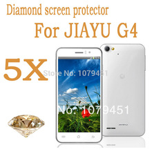 Free shipping!5pcs Diamond Sparkling screen protector for JIAYU G4 G4T G4C MTK6589 Quad Core,jiayu g4 screen protective film