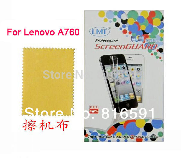 Free Shipping Lenovo A760 Screen Protector High Quality Lenovo A760 Protective Film Clear Matte In Stock