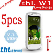 original phone screen protective film for THL W1 new 2014 5pcs 3G cell phone thl w1