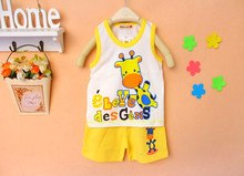 Baby Kids Clothes Set Girls Boys T shirt Pants Undershirt Shorts Kids Pajama Set Children T