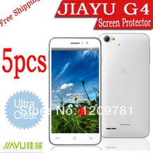 android phone clear film for JIAYU G4. best 5pcs mobile phone JIAYU G4 screen protector.sale phone LCD protective film for jiayu