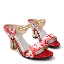 2014  Fashion women pumps peep toe thin high heels women shoes sexy summer sandals women pumps wedding shoes size 32-40