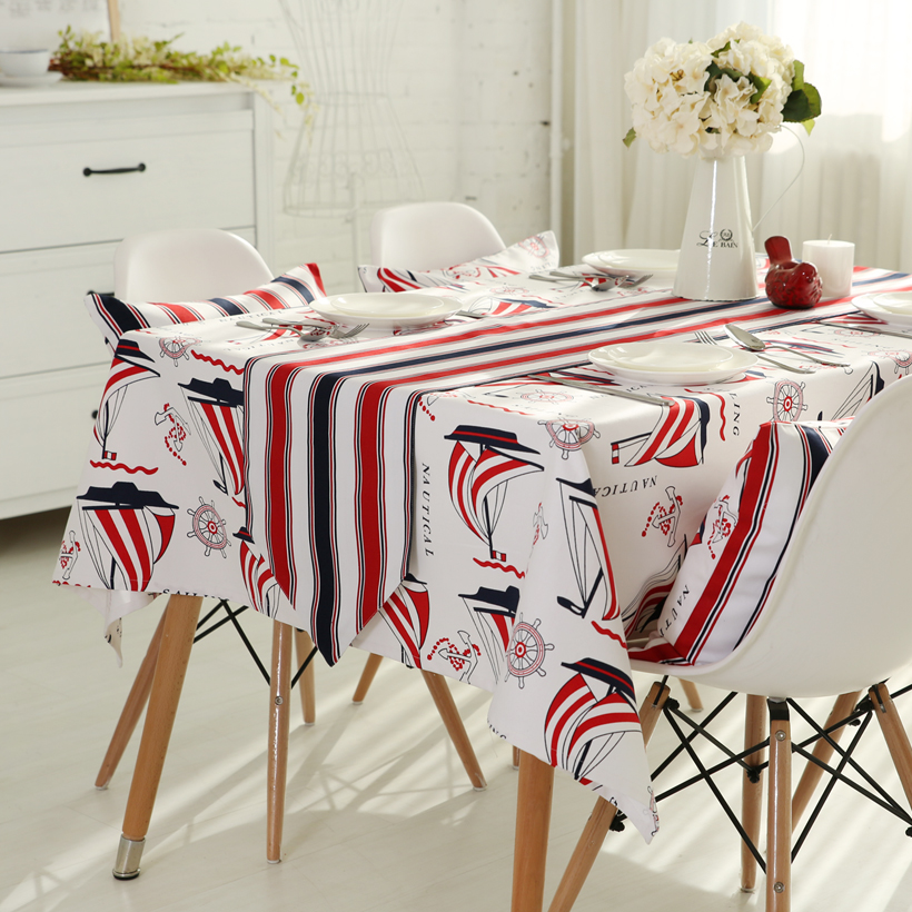 table Table cover Pillow Dining usage flag runner cover runner Cushion  cloth Table table