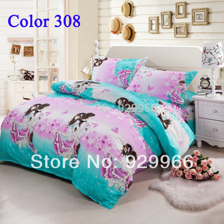 Cartoon Bed Sheets Promotion-Online Shopping for Promotional Cartoon ...