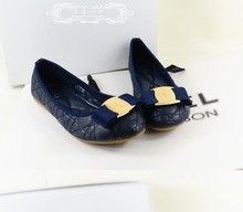 Free shipping women flats hot sale of European comfortable sweet round flat women shoes size 35-42