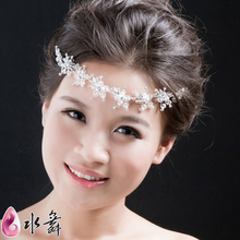 The bride hair accessory marriage hair accessory rhinestone Flowers wedding dress set crystal garishness Headdress flower
