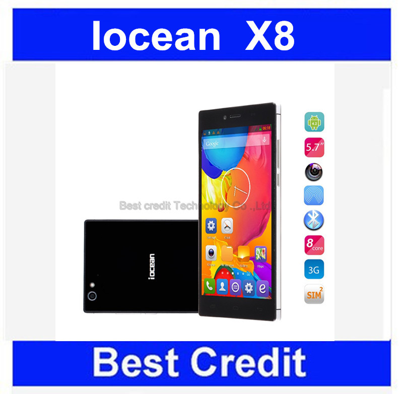 Iocean X8 MTK6592 Octa Core 1 7GHz Android 4 2 mobile phone 2GB RAM 32GB RAM