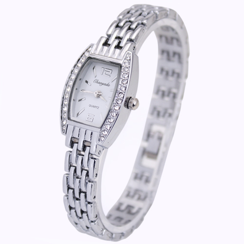 2014 New Luxury White Dial Women s Ladies Girls Deluxe Jewelry Diamond Bracelet Quartz Hours Wrist