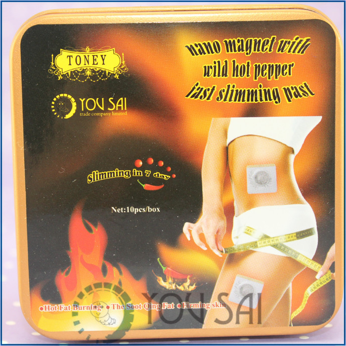 namometer magnet wild hot pepper essence for fat burning quickly for lose weight slimming paste 10pcs