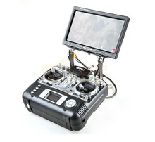 Free shipping FPV Monitor mount holder Display folding Bracket support 2 5mm carbon fiber for WFLY
