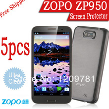 ultra clear ZOPO 950 ZP950 screen protector.5pcs 3G smart phone ZOPO 950 screen protector.LCD protective film for zopo 810 900