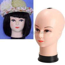 Real Female Mannequin Head Model Wig Hat Jewelry Display Cosmetology Manikin