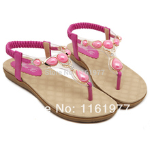 Rhinestones Sandles Sandals Slipper Beach Women Sandle Anchor Sandals Comfortable Flat Flap Flop Female Sandles Sandalia