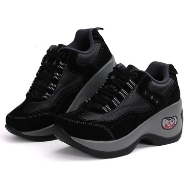 Rains women s breathable leather shoes platform shoes casual shoes elevator shoes 21035