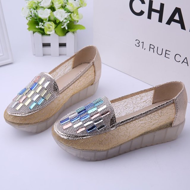 Swing women s shoes single gauze breathable slimming sports casual elevator 