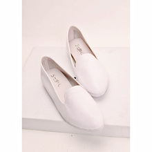Mini genuine leather first layer of cowhide handmade woven thread vintage shoes women’s shoes single shoes gommini loafers shoes