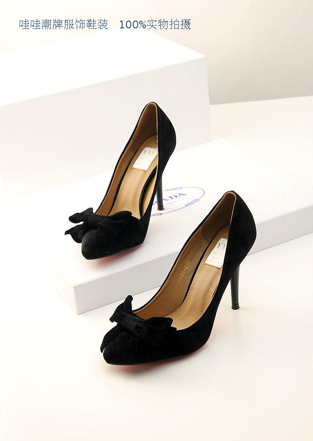 2014 spring and autumn fashion velvet shallow mouth high heeled shoes women s shoes bow pointed
