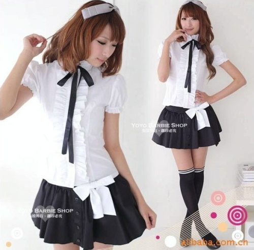 uniforme scolaire des filles costume écolière été, blanc, court ... uniforme scolaire des filles costume écolière été, blanc, court ...