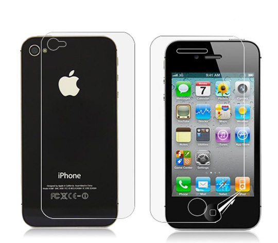 Ultra Clear High Definition Screen Protector Film Cover For Apple iPhone 4 4G 4S Drop shipping