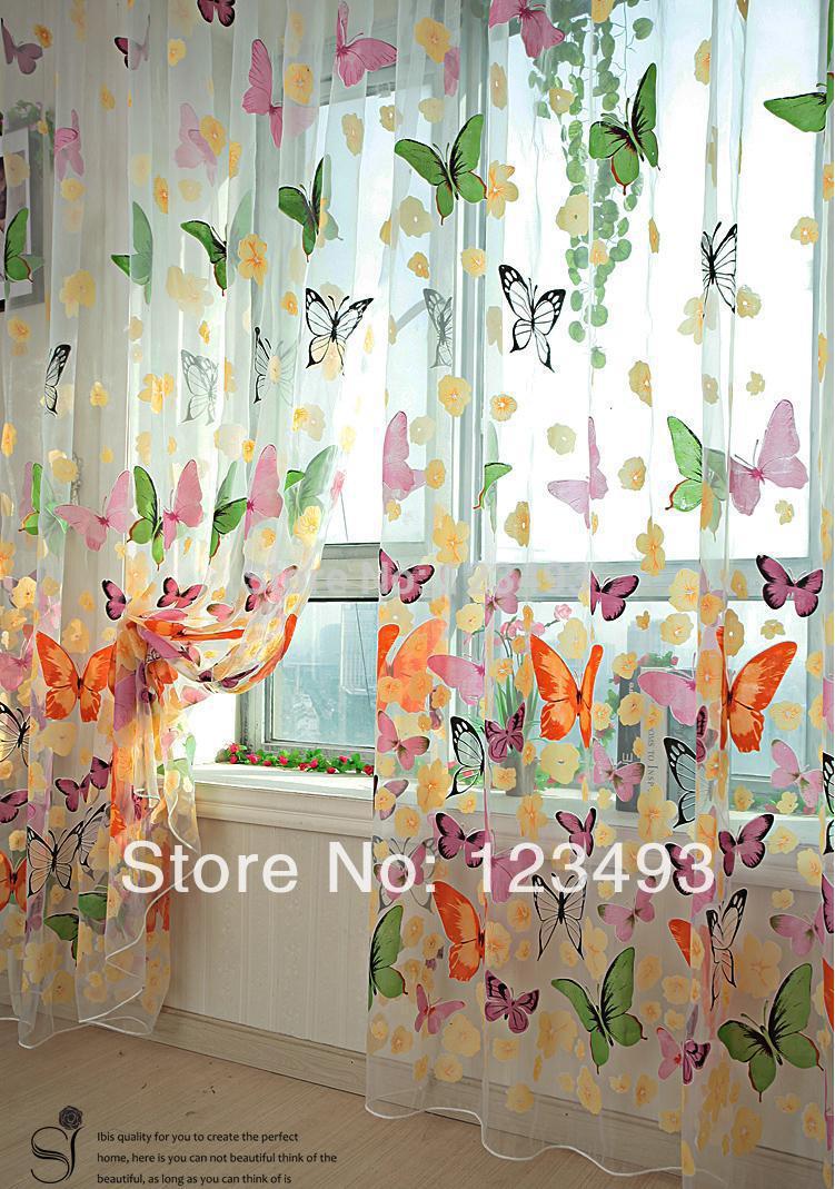Gordijnen kinderkamer vlinder: kinderkamer gordijnen vlinders.