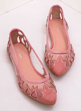 Free shipping women flats PU transparent color pointed a women’s shoes