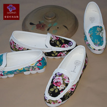 Fashion 2013 spring and autumn shoes flower gommini platform loafers casual shoes flat shoes