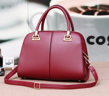 Free shipping fashion 2014 women s handbag soft leather messenger bag brief bag 