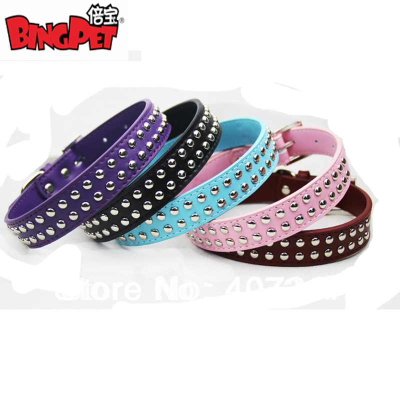 ... 12pcs colors mixed ,size XXL , leather stud dog collar, ALLOY BUCKLE ... 12pcs colors mixed ,size XXL , leather stud dog collar, ALLOY BUCKLE