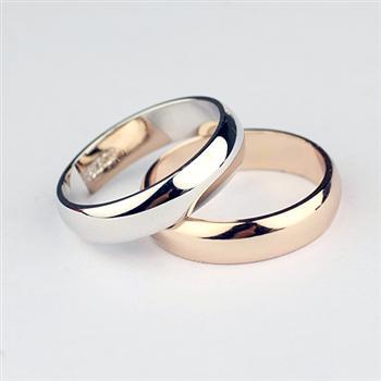 fashion gold ring new 2014 accessories plain wedding rings for women jewelry the silver ring o
