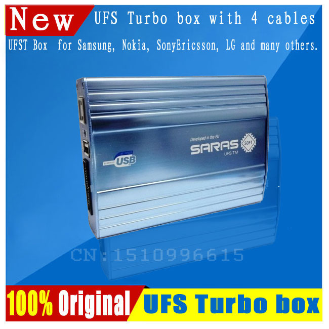 Ufs hwk turbo коробка для samsung и nokia и sonyericsson и lg с четыре кабели