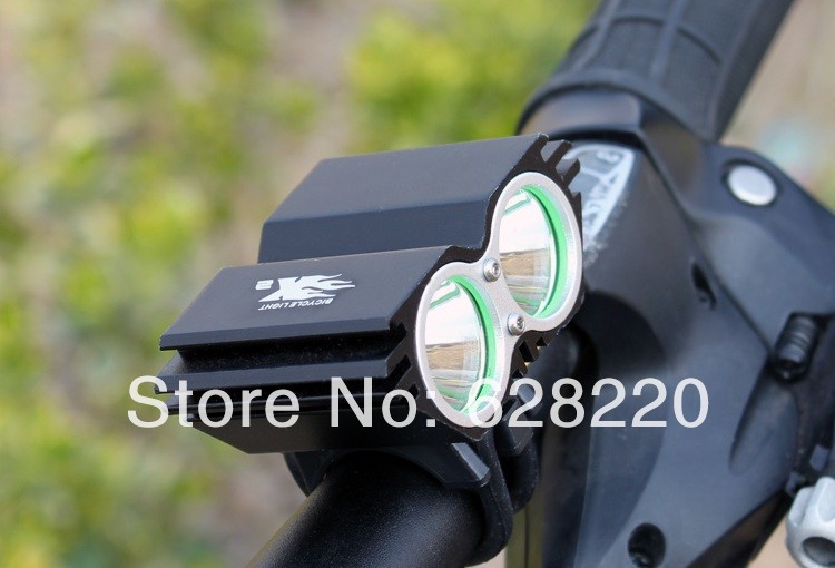 bicycle light SolarStorm 5000Lm 2x CREE XML U2 LED Bicycle Light bike HeadLight Headlamp Light