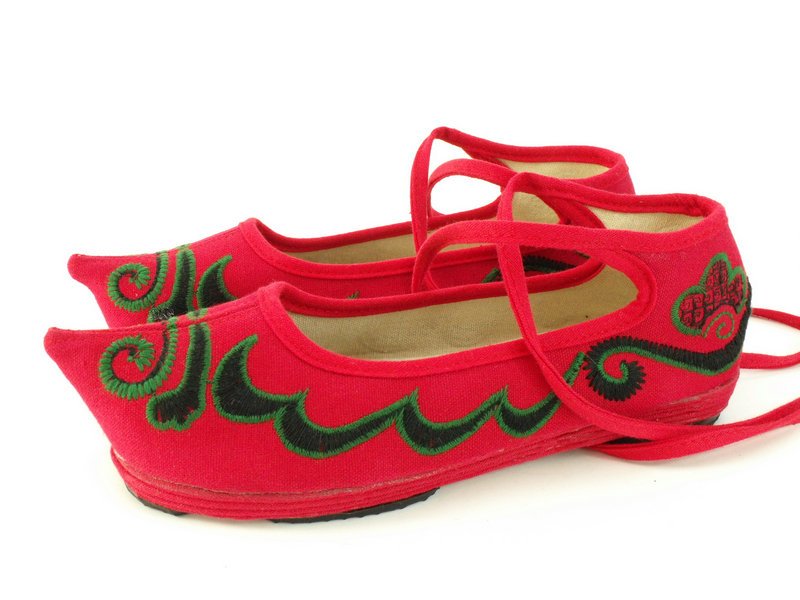 Women s shoes cotton made beijing low top single national trend embroidered dance casual 