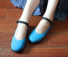 Women’s shoes single shoes cotton-made beijing shoes multi-layered women’s shoes sole national trend embroidered shoes dance