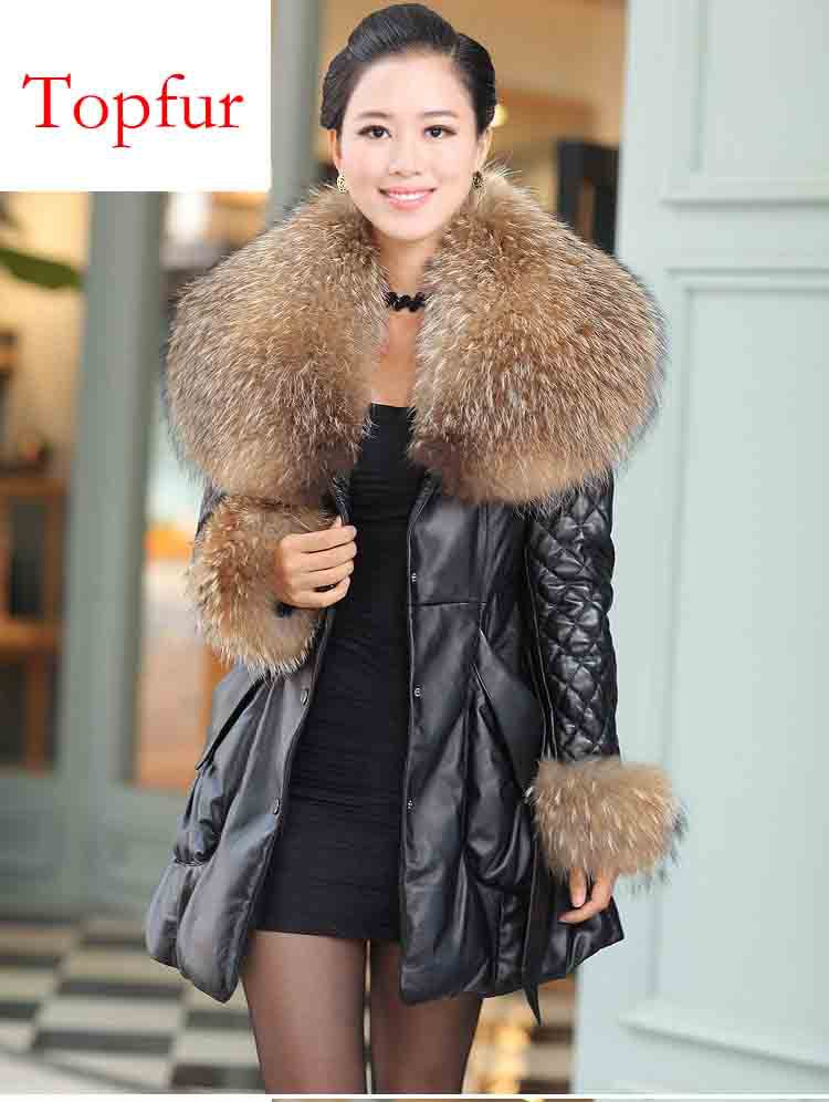 womens leather jacket with fur hood