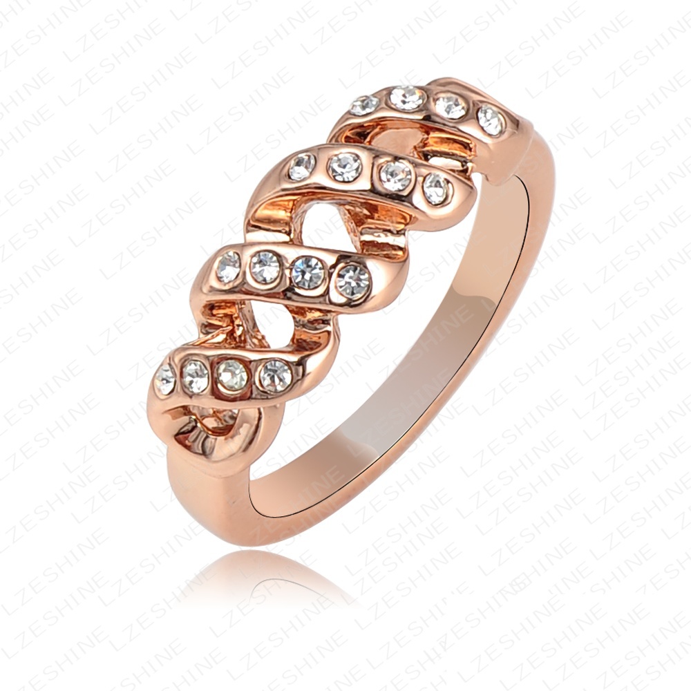 ... Ring-Real-Rose-Gold-Plated-Austrian-Crystal-Engagement-Rings-Free