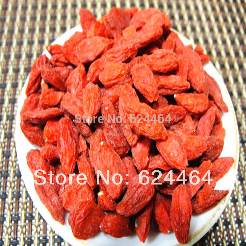 0 5kg Top quality Ningxia dired Goji berries Medlar Wolfberry Low pesticide Goji Herbal Tea free