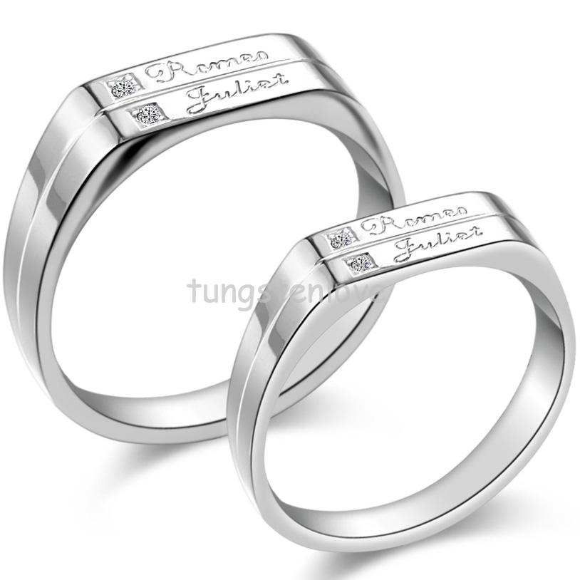 ... Promise Rings Men Women Engagement Couple Wedding Rings(China