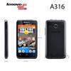 Original 4 inch Lenovo A316 3G Android Phones MTK6572 Dual Core 1 2GHz WCDMA GPS Dual