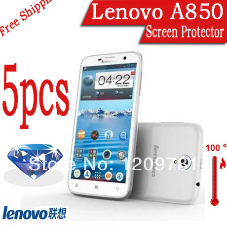 5x High quality Diamond Screen Protector For Lenovo A850 Octa core A850 Plus MTK6592 1 4G