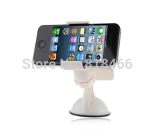 white color Windshield 360 Degree Rotating Car Sucker Mount Bracket Holder Stand Universal for iPhone GPS