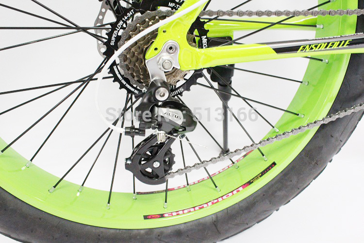 Wholesale Price Shimao Groupset 21 speed Front Suspension Big Tire Bicycle Fat Tire Bicycle Beach Cruiser