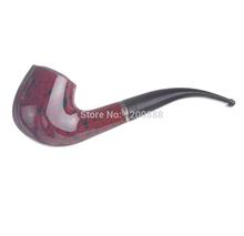 Min. Order $10(mix), Wholesale -Clasical Large Wooden Tobacco Smoking Pipe with Metal Bowl